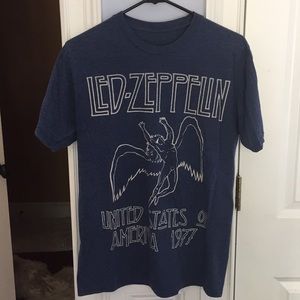 Blue Led Zeppelin T-shirt
